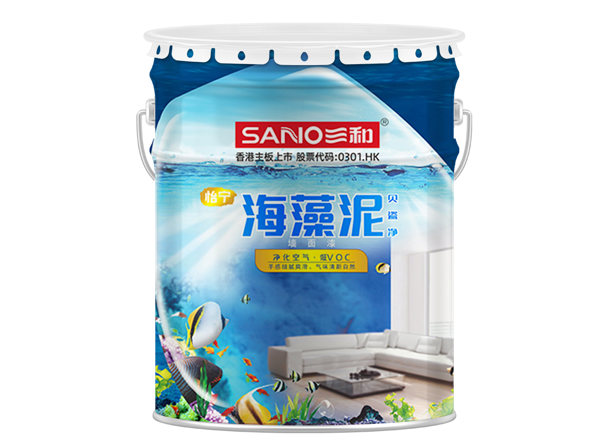 三和怡宁海藻泥贝瓷净墙面漆  E76K